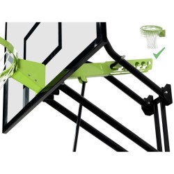 Kosz do koszykówki naścienny Galaxy EXIT elastyczna obręcz