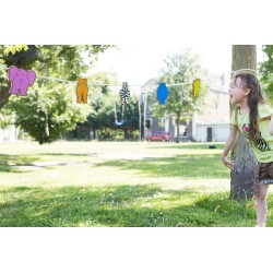 Gra celuj w zwierzaczki-wieszaczki Buiten Speel