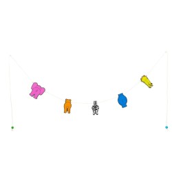 Gra celuj w zwierzaczki-wieszaczki Buiten Speel