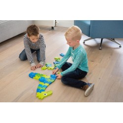 Duże puzzle drewniane żyrafa Buiten Speel