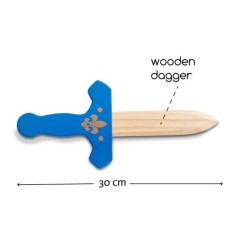 Sztylet drewniany dla dzieci Buiten Speel 30 cm