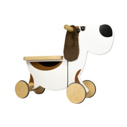 Gepetto piesek Pluto jeździk na kółkach