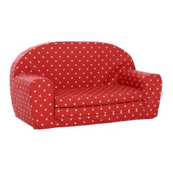 Gepetto mini sofa czerwona - promocja!