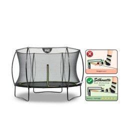 Trampolina EXIT Silhouette ø305cm - czarna