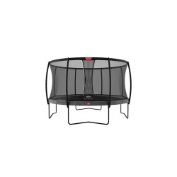 Trampolina BERG Champion 430 z siatką Deluxe szara