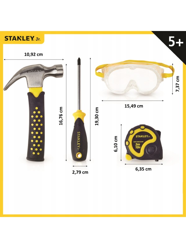 Skrzynka narzędziowa Stanley Jr + narzędzia