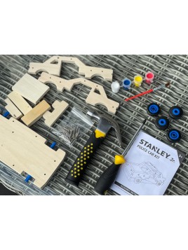 Samochód policyjny Stanley Jr radiowóz zestaw