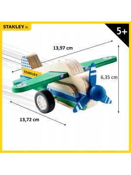 Samolot z napędem Stanley Jr zestaw