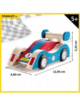 Samochód sportowy z napędem Stanley Jr zestaw