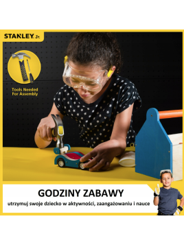 Samochód sportowy z napędem Stanley Jr zestaw