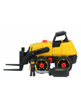 Zestaw 3 w 1 - Koparka, Walec, Wózek widłowy