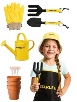 Zestaw narzędzi ogrodniczych Stanley Jr 14 sztuk