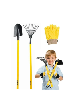 Zestaw 3 narzędzi ogrodniczych Stanley Jr