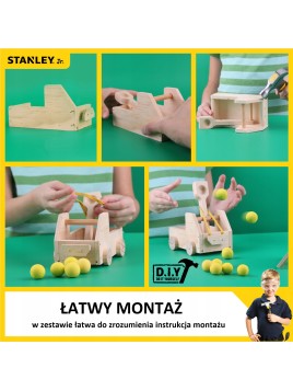 Ciężarówka katapultowa Stanley Jr zestaw