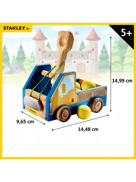Ciężarówka katapultowa Stanley Jr zestaw