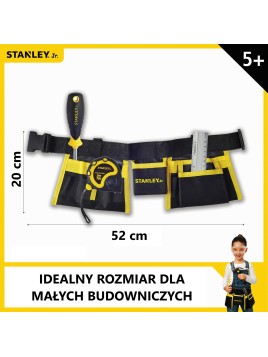 Pas narzędziowy dla dzieci Stanley Jr regulowany