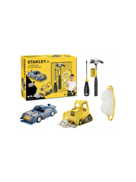 Zestaw samochodów i narzędzi Stanley Jr 5-cz.