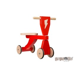 Gepetto jeździk rowerek na kółkach (czerwony)