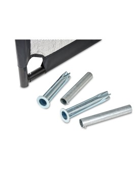 Bramka piłkarska EXIT Finta stalowa 300x200cm - czarna