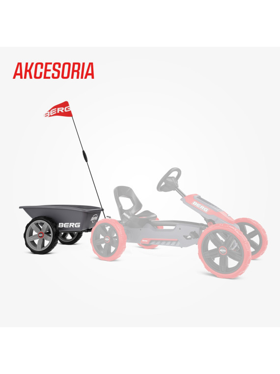 Gokart na pedały dla dzieci BERG Reppy Rebel od 3 lat