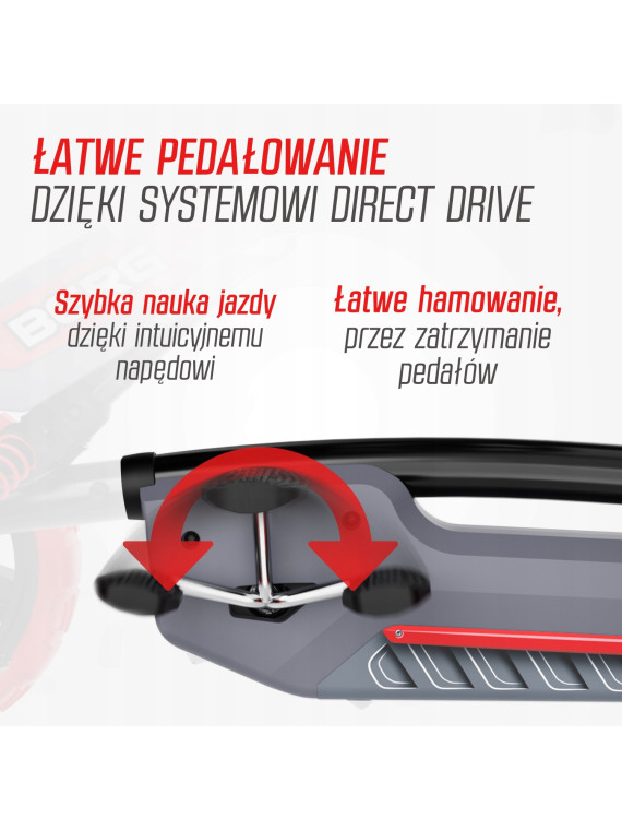 Gokart na pedały dla dzieci BERG Reppy Rebel od 3 lat