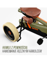 Gokart na pedały dla dzieci BERG Buzzy Retro 2-in-1 od 2 lat zielony