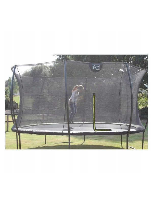 Trampolina ogrodowa Silhouette ø305 cm zielona EXIT