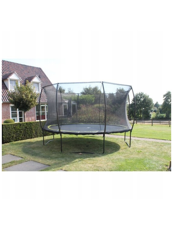 Trampolina ogrodowa Silhouette ø305 cm zielona EXIT