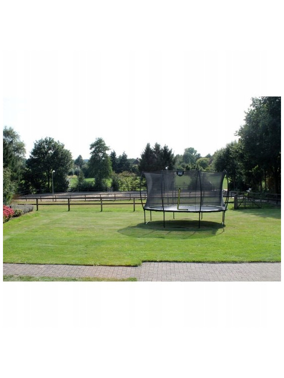 Trampolina ogrodowa Silhouette ø305 cm zielona EXIT