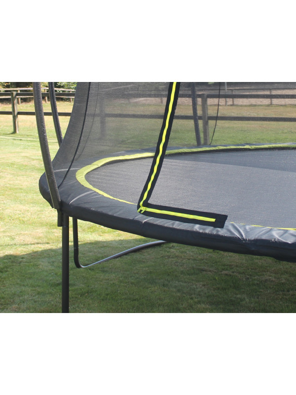 Trampolina ogrodowa Silhouette ø305 cm zielona EXIT