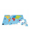 Puzzle Drewniane Mapa Świata dla Dzieci BS Toys