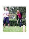 Kubb szwedzka gra drewniana rzutowa zestaw 21 el. BS Toys