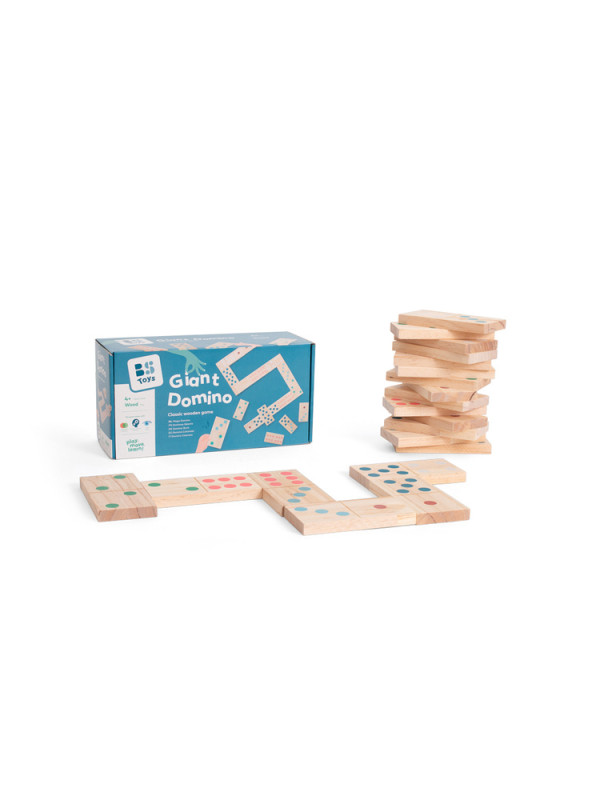 BS Toys, Domino drewniane 'Kolorowe'