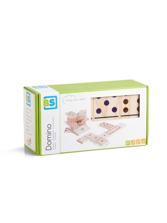 BS Toys, Domino drewniane 'Kolorowe'