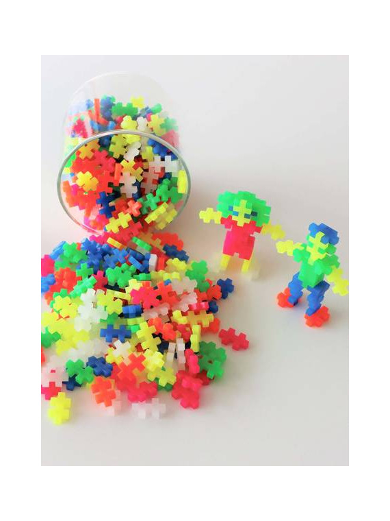Klocki Konstrukcyjne Plus Plus Mini Neon 300 Sztuk