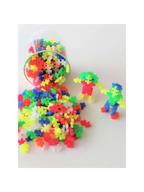 Klocki Konstrukcyjne Plus Plus Mini Neon 300 Sztuk