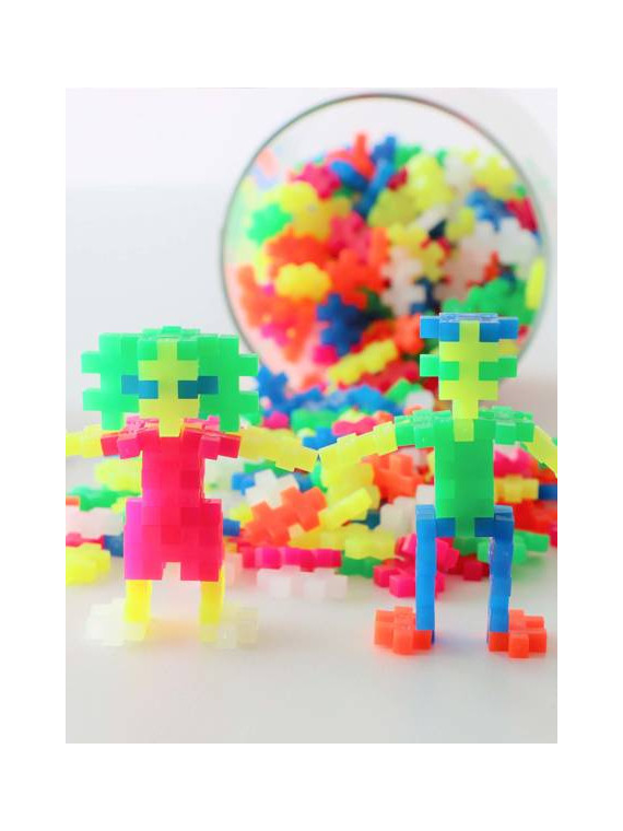 Klocki Konstrukcyjne Plus Plus Mini Neon 300 Sztuk