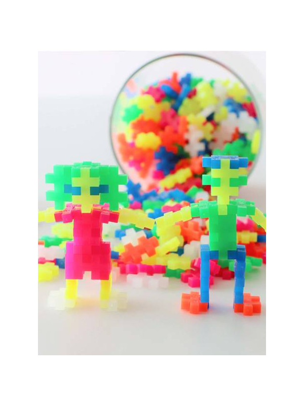 Klocki Konstrukcyjne Plus Plus Mini Neon 300 Sztuk