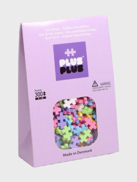Klocki konstrukcyjne dla dzieci -  Plus Plus Mini Pastel 300 sztuk