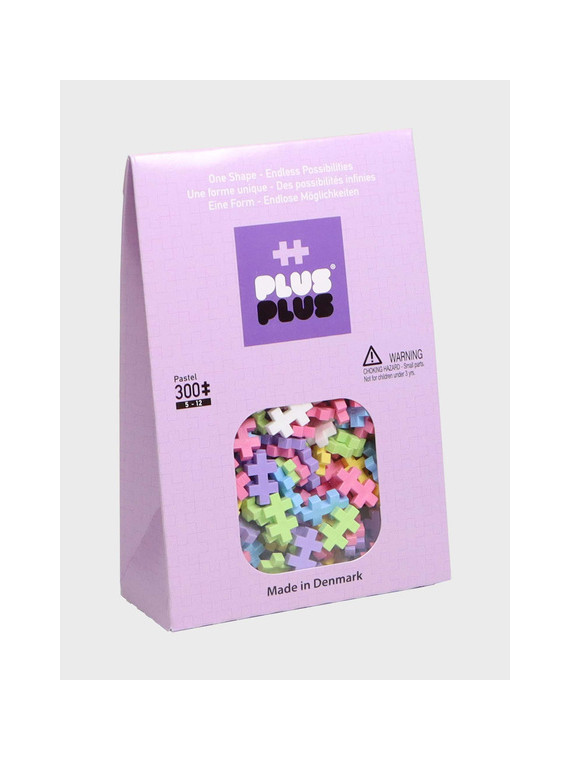 Klocki konstrukcyjne dla dzieci -  Plus Plus Mini Pastel 300 sztuk