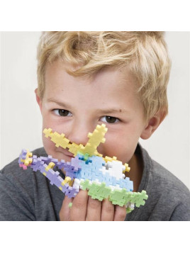Klocki konstrukcyjne dla dzieci -  Plus Plus Mini Pastel 300 sztuk