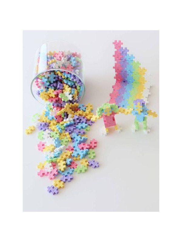Klocki konstrukcyjne dla dzieci -  Plus Plus Mini Pastel 300 sztuk