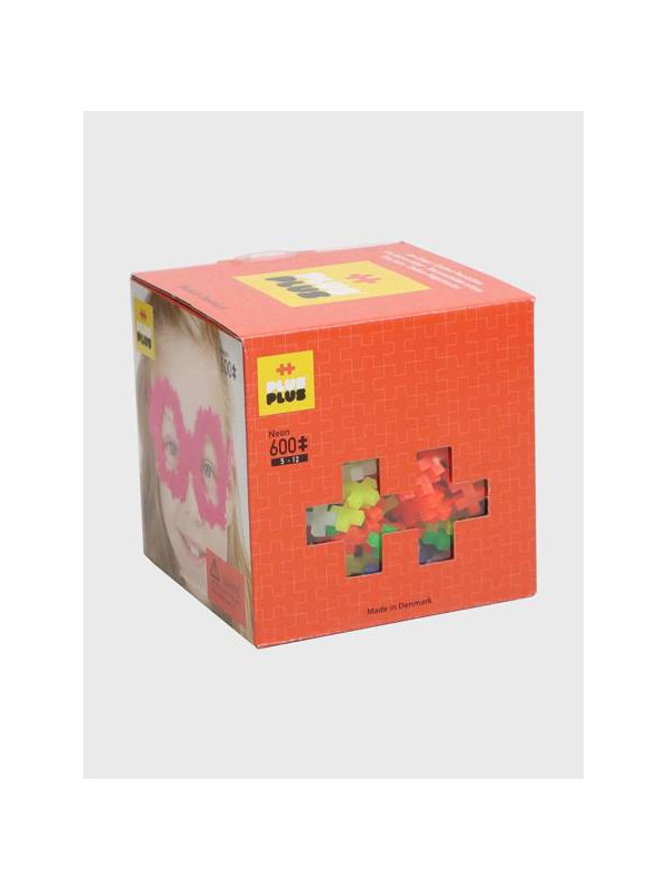 Klocki Konstrukcyjne Plus Plus Mini Neon 600 Sztuk