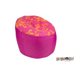 Gepetto siedzisko okrągłe różowe