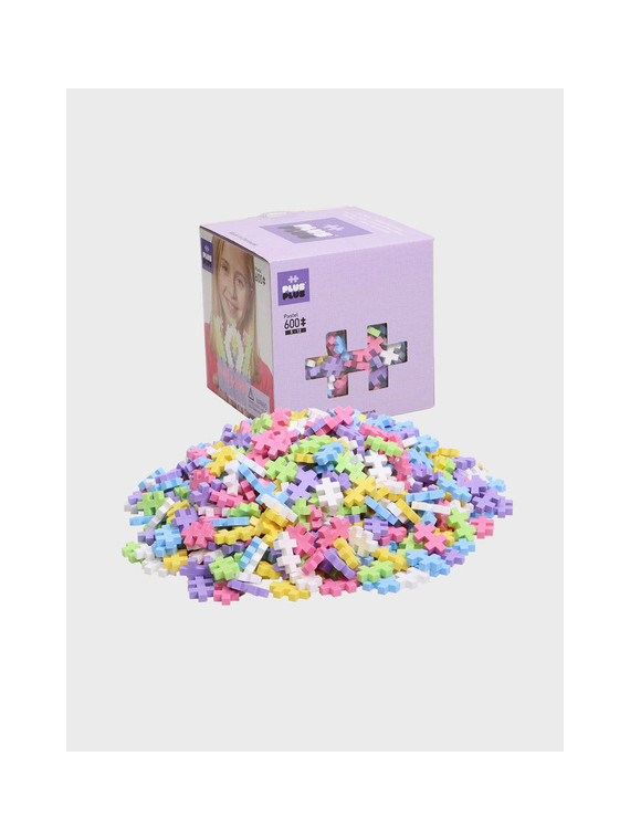 Klocki Konstrukcyjne Plus Plus Mini Pastel 600 Sztuk