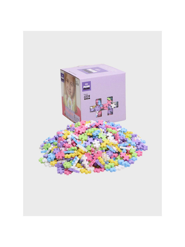 Klocki Konstrukcyjne Plus Plus Mini Pastel 600 Sztuk