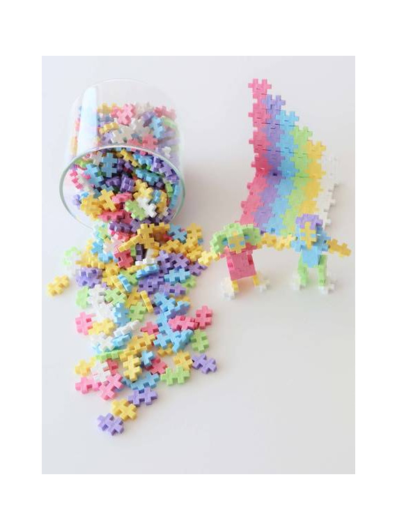 Klocki Konstrukcyjne Plus Plus Mini Pastel 600 Sztuk