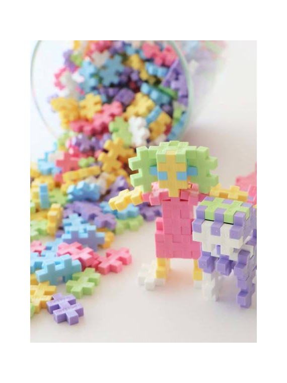 Klocki Konstrukcyjne Plus Plus Mini Pastel 600 Sztuk