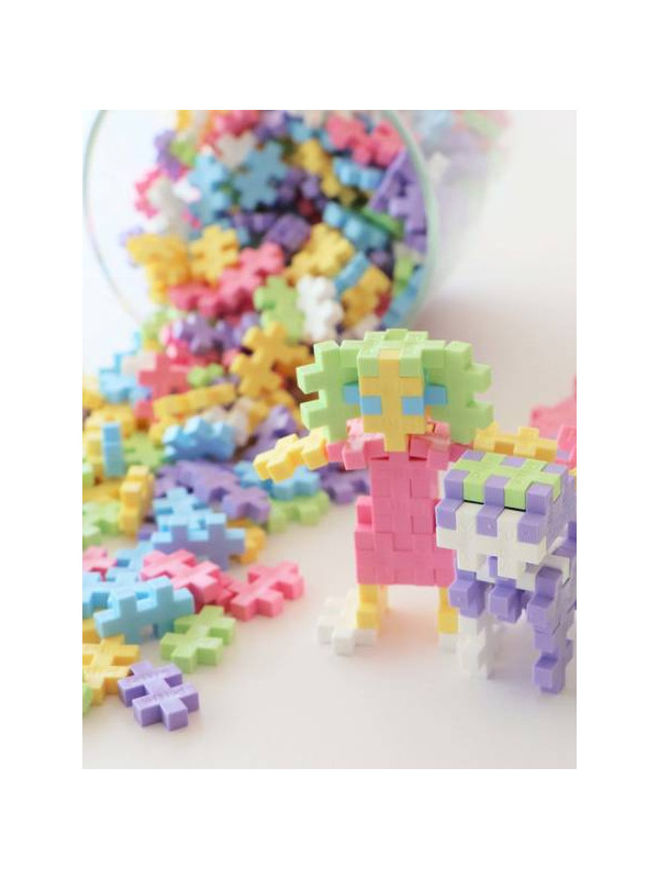 Klocki Konstrukcyjne Plus Plus Mini Pastel 600 Sztuk