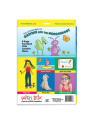 Woskowe sznureczki Wikki Stix - Activity Set 84 szt + podkładka